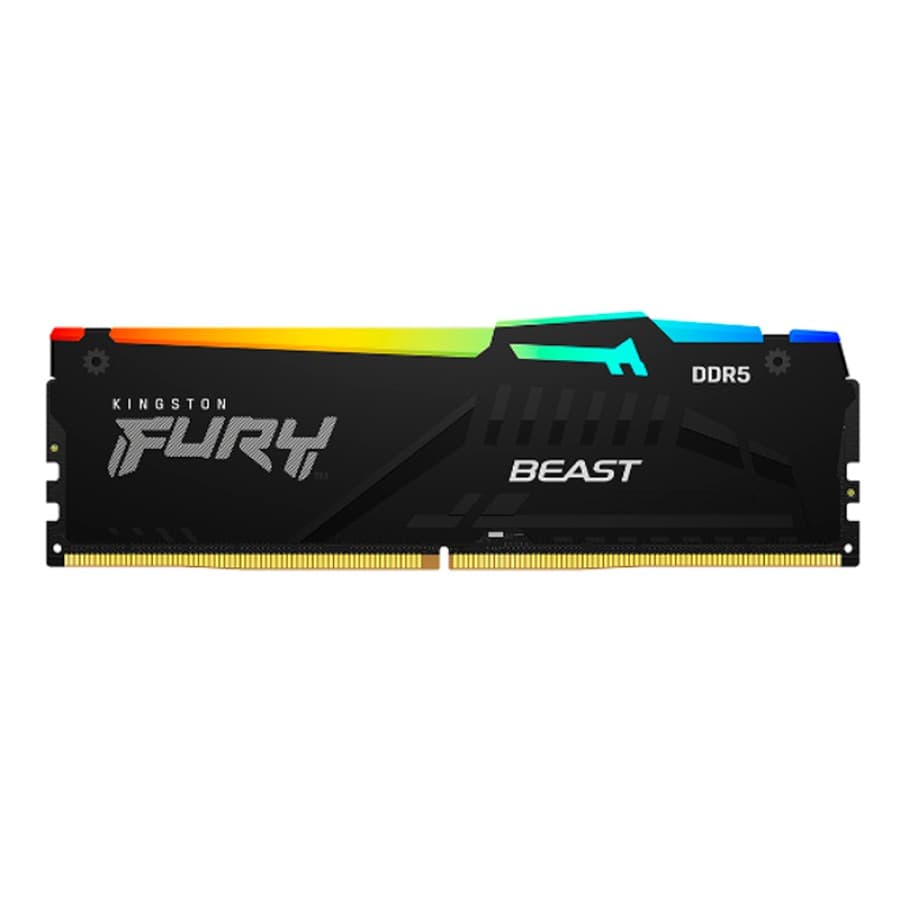Memoria DIMM Kingston FURY Beast 32GB DDR5-6000MHz PC5-48000, 2Rx8, CL30, 1.4V, 288-Pin - 1
