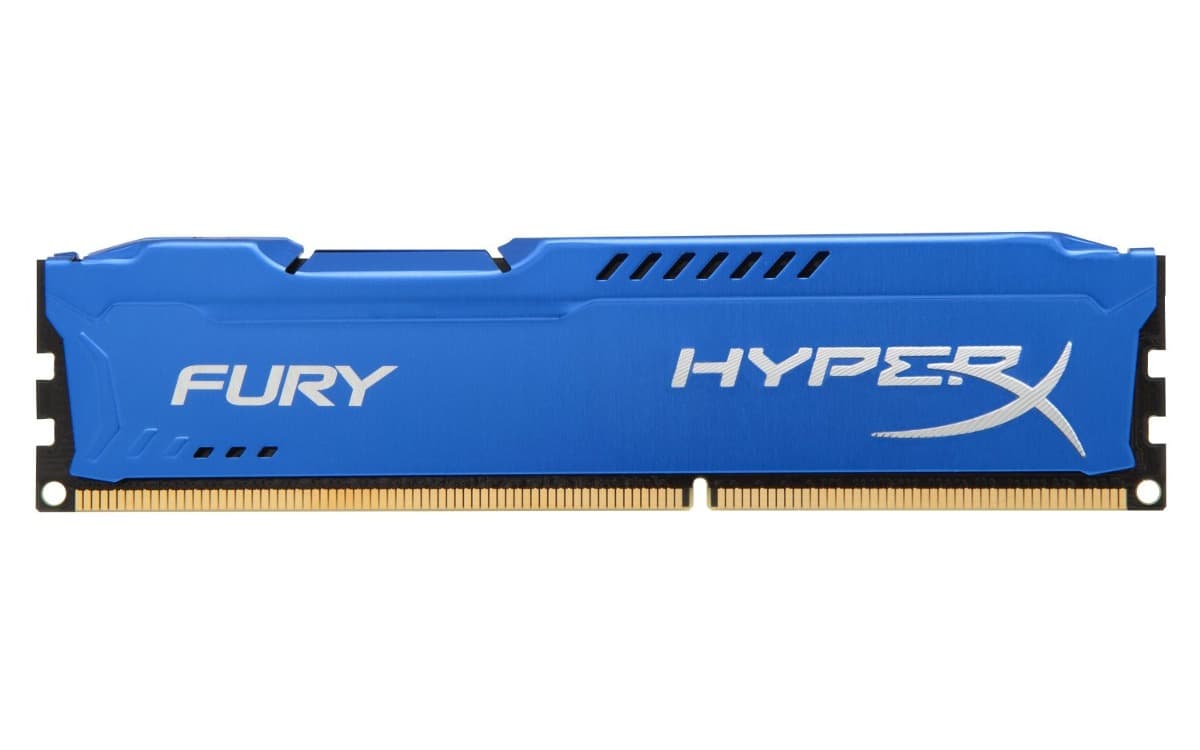 Memoria Ram Kingston HyperX Fury Blue, 8GB, DDR3, CL19 - 1