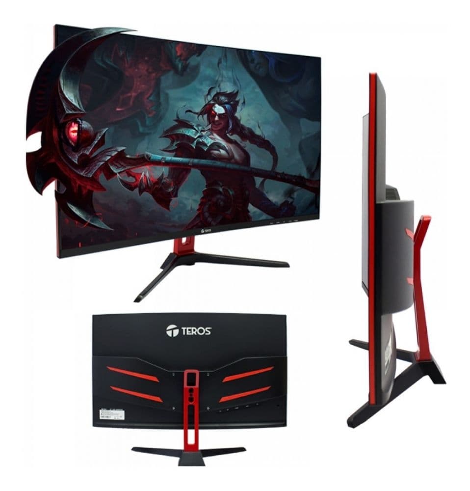 Monitor Teros TE-3170N, 27" Led Curvo, Full HD Gaming - 2