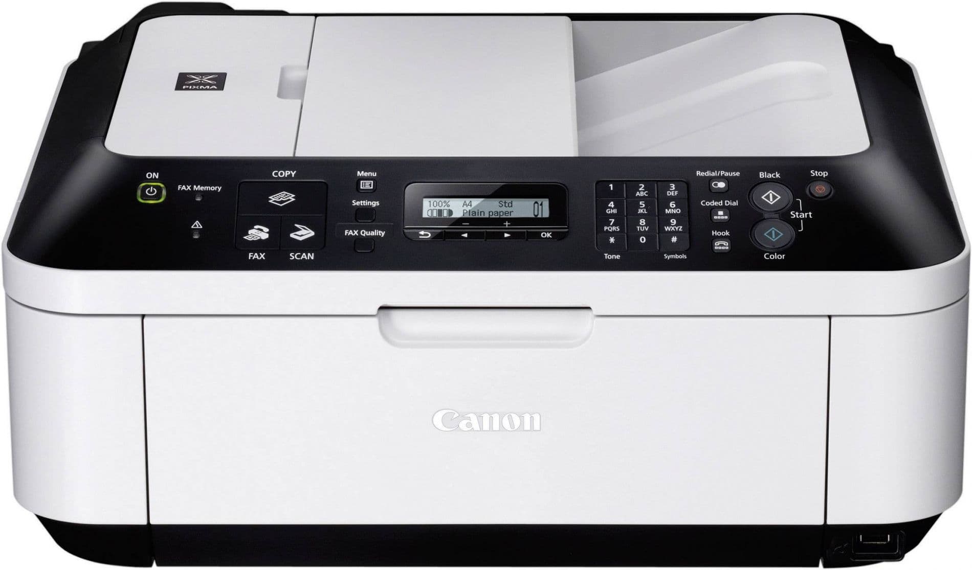 Impresora Multifuncional Canon MX360, Wifi, full color, doble bandeja, imprime, escanea, copia - 3