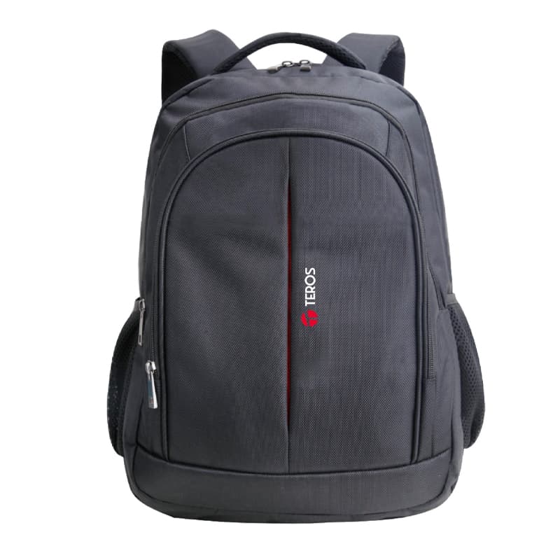 Mochila Teros TE-IDS18581, Poliéster, notebook hasta 15.6", negro. - 1
