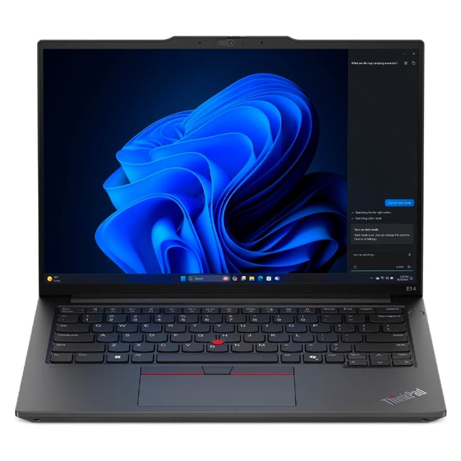 Laptop Lenovo ThinkPad E14 Gen 6 – Core Ultra 5 125U, 16GB DDR5, SSD 512GB PCIe 4.0, Pantalla WUXGA 14", Thunderbolt 4, Wi-Fi 6E, Lector Huella - 1