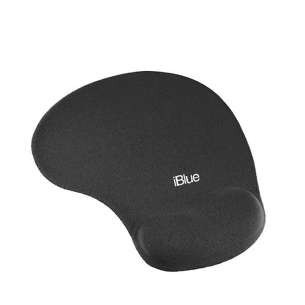 PAD MOUSE IBLUE C/DESCANSADOR BLACK MP-372-BK - 1