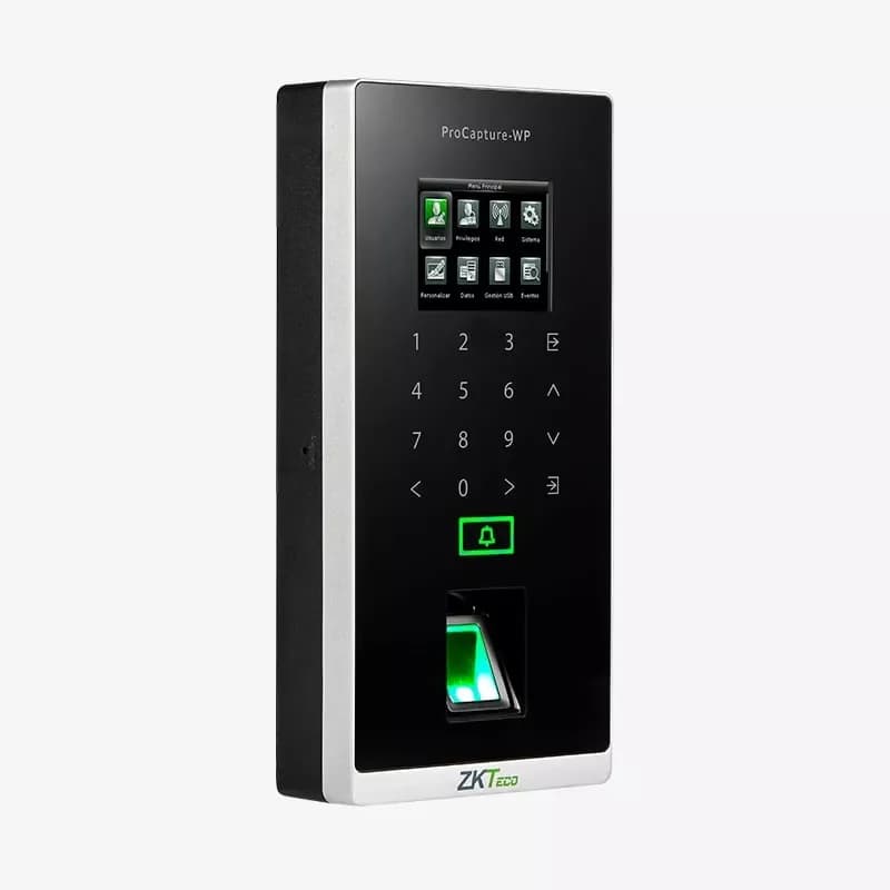 PROCAPTURE-WP - GREEN LABEL - TERMINAL DE HUELLA DIGITAL PARA CONTROL DE ACCESO CON PROTECCIÓN IP65 - 2