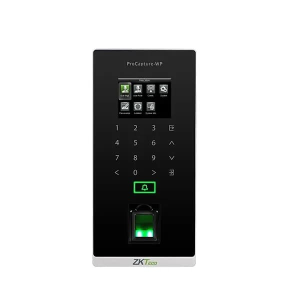 PROCAPTURE-WP - GREEN LABEL - TERMINAL DE HUELLA DIGITAL PARA CONTROL DE ACCESO CON PROTECCIÓN IP65 - 1