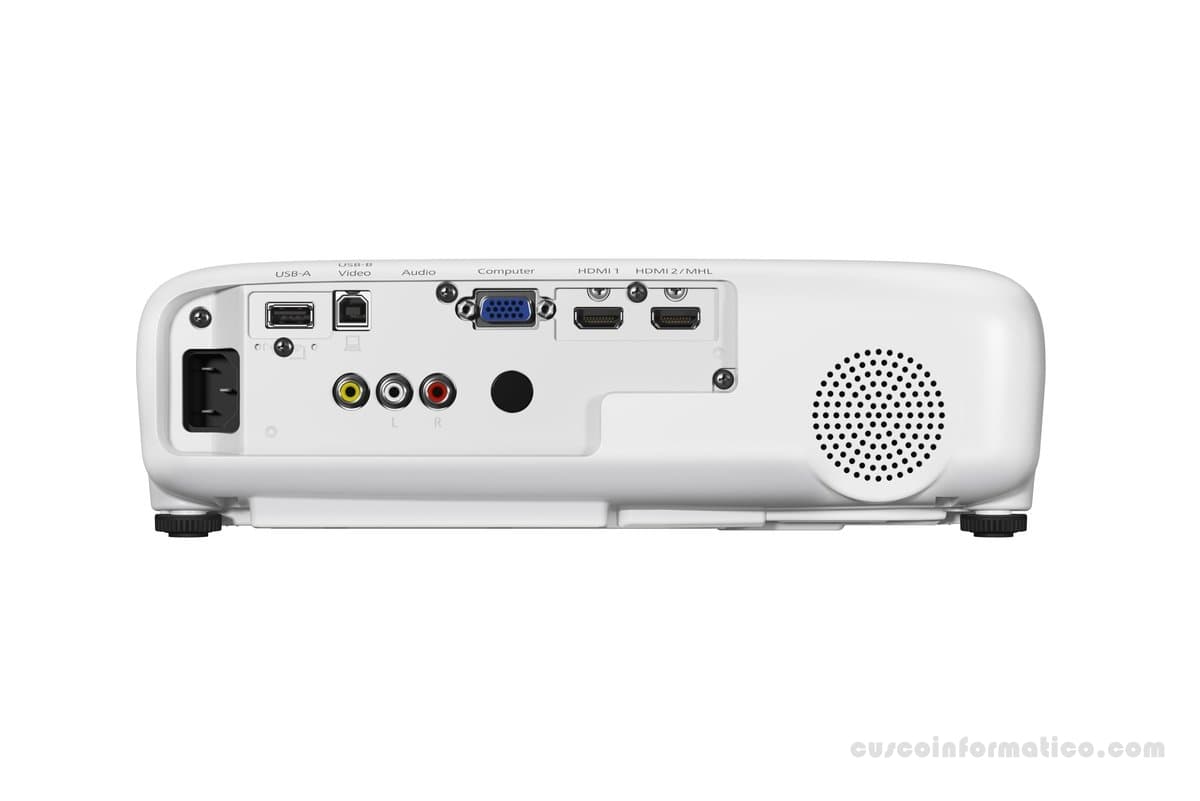 Proyector Epson PowerLite U42+, 3600 Lumenes, 1920x1080, WUXGA, 30"- 300", Wi-Fi. - 2