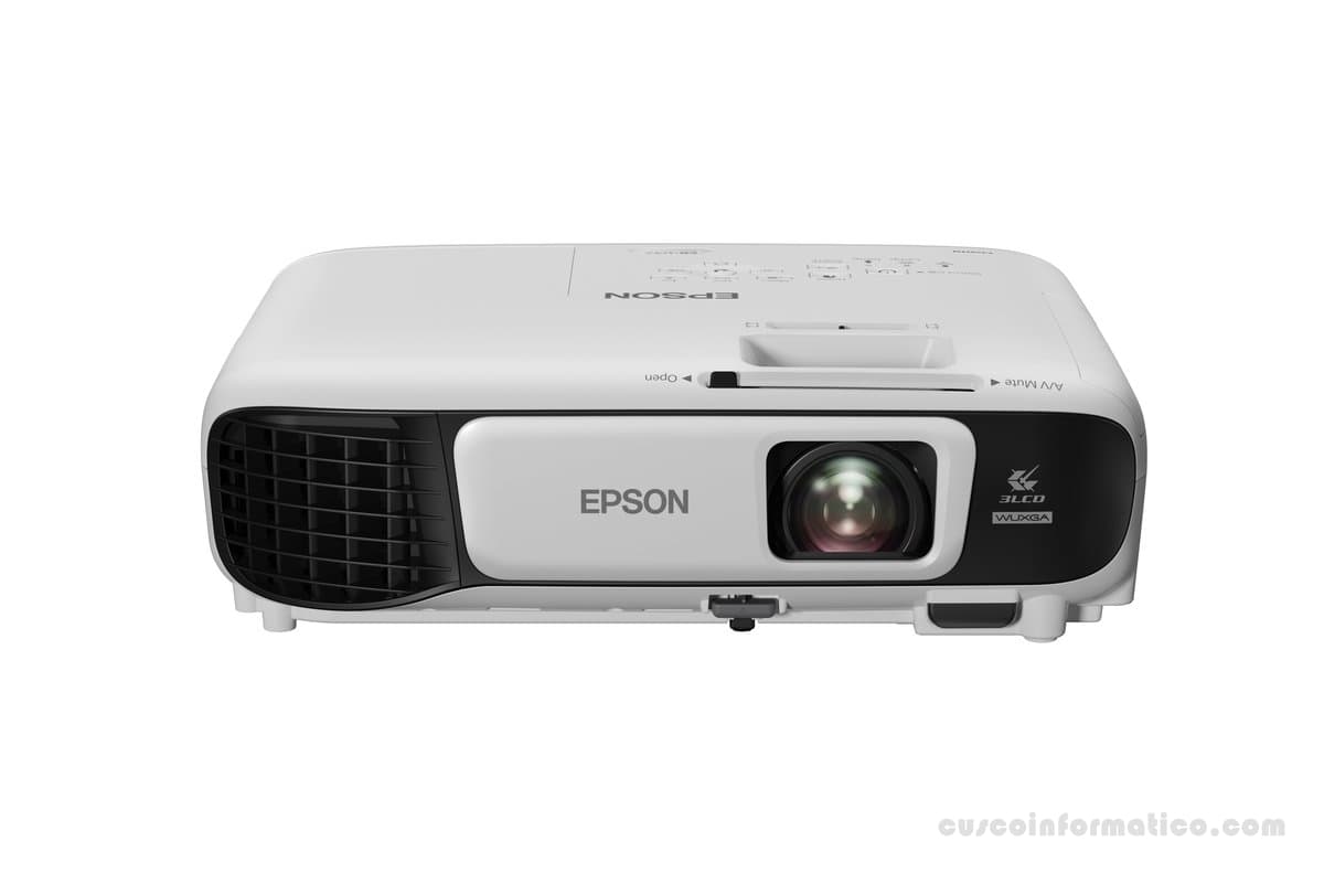 Proyector Epson PowerLite U42+, 3600 Lumenes, 1920x1080, WUXGA, 30"- 300", Wi-Fi. - 3