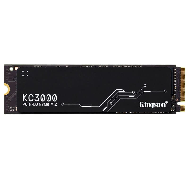 Unidad en estado solido Kingston KC3000, 512GB, M.2 2280 PCIe Gen 4.0 NVMe - 1