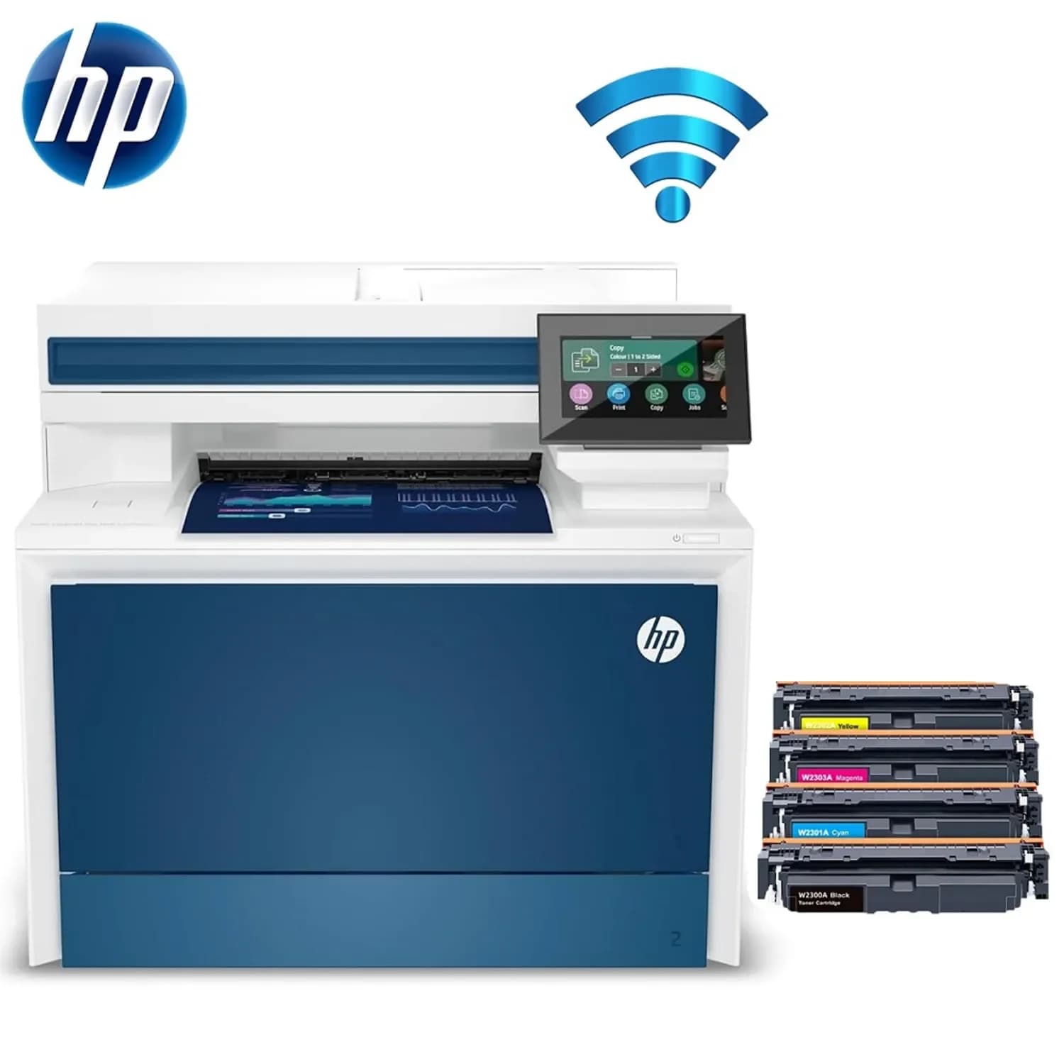 Impresora Hp Color Laserjet Pro MFP 4303FDW Multifuncional 35ppm 5HH67A - 1