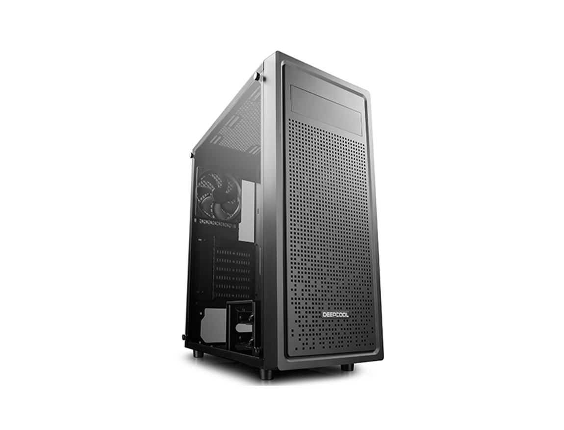 CASE DEEP COOL E-SHIELD, PANEL VIDRIO, S/FUENTE, MICRO ATX, ATX, USB 2.0, USB 3.0, Audio HD