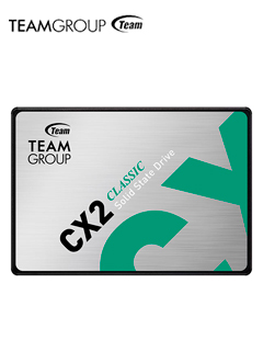 Unidad de estado solido Teamgroup CX2, 256GB, SATA 6.0 Gb/s, 2.5"