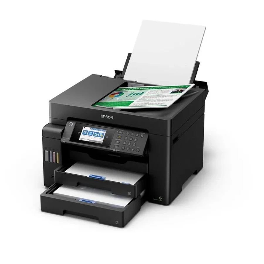 Multifuncional de tinta Epson EcoTank L15150, imprime/escanea/copia/Fax/Wi-Fi/USB/Ethernet