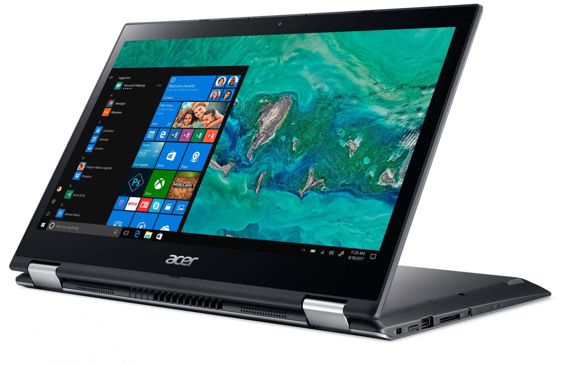 Laptop Acer Spin SP314-52-52AK, Intel Core I5-8265U, 8GB RAM