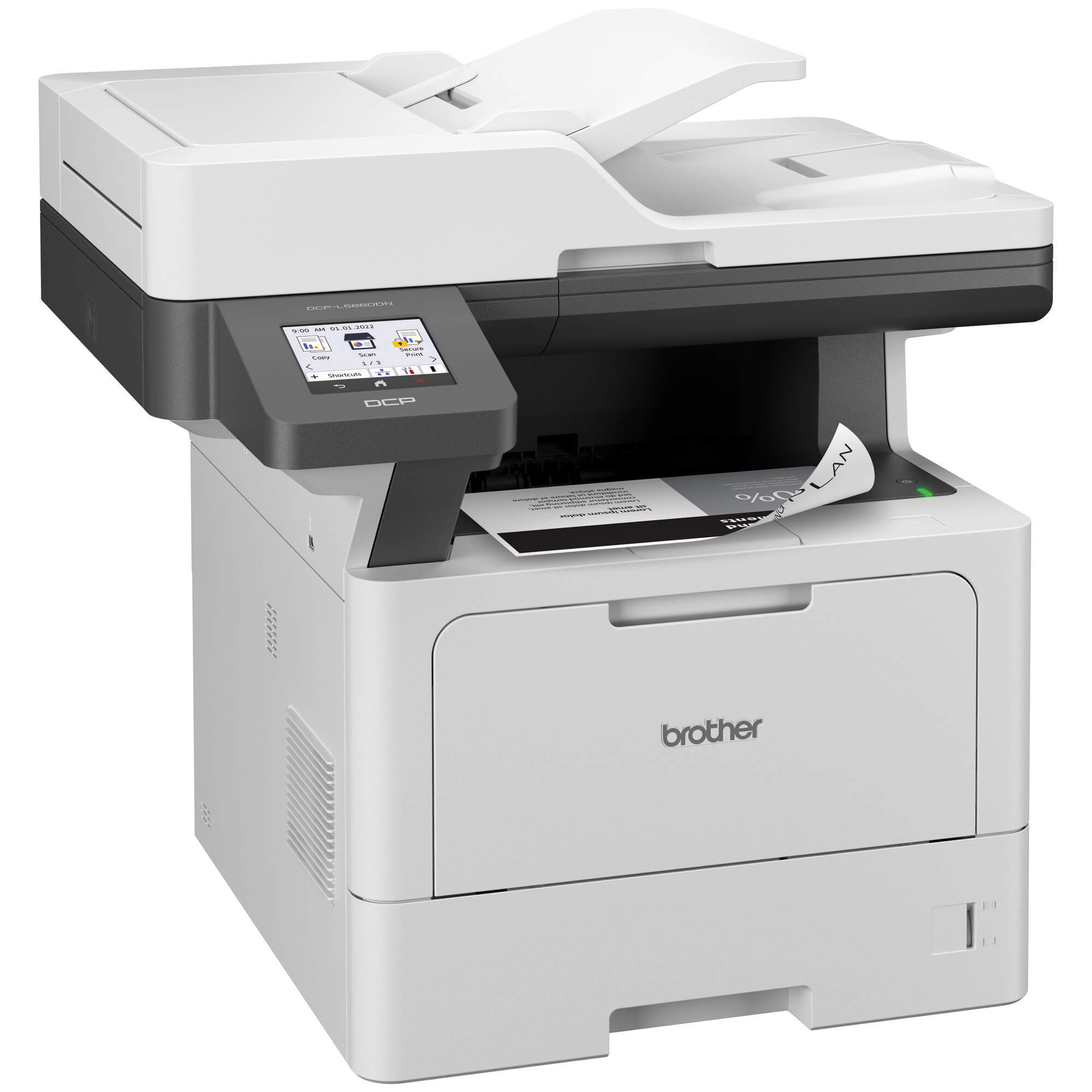 Impresora multifuncional Laser Monocromático Brother  DCP-L5660DN