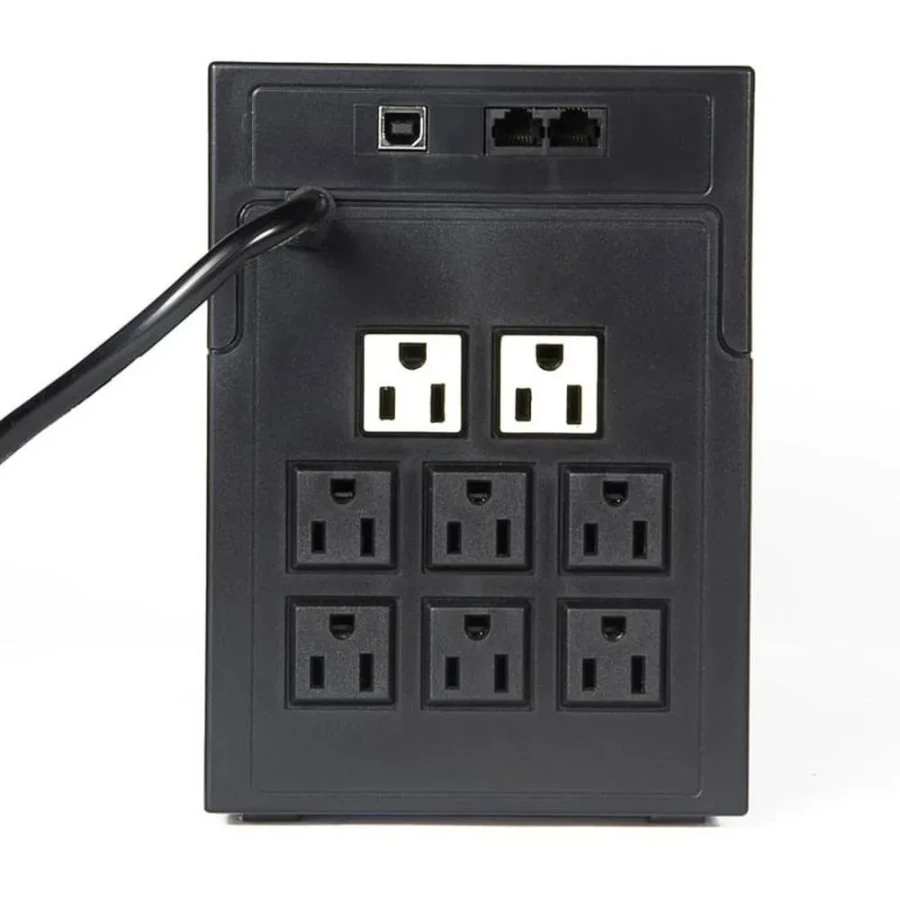 ELISE UPS Interactivo Elise Fase, AUR-1000-LCD-USB, 1000 VA / 600 W, Puerto inteligente USB-HID