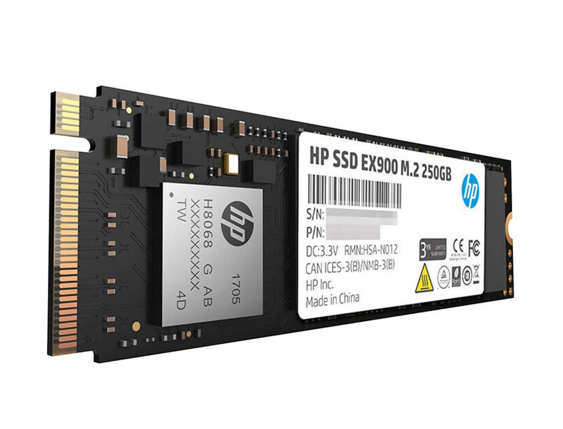 Disco de estado solido HP 250GB M.2, interfaz PCI-e NVMe, velocidad 2100MB/s, 1300MB/s