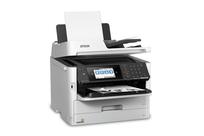Impresora Multifuncional empresarial Epson WF-M5799, Imprime, copia, escanea, WIFI, LAN,  ADF