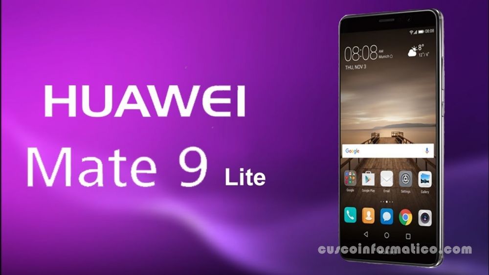Smartphone Huawei Mate 9 Lite desbloqueado, Android 6.0 Dual SIM, almacenamiento 32GB, camara 12MP