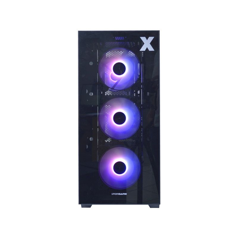 CASE GAMER IFORGAME X3, S/FUENTE, MICRO ATX, ATX, USB 2.0, USB 3.0, Audio HD