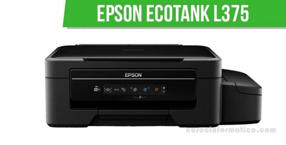 Impresora multifuncional Epson L375 wifi, sistema de tinta