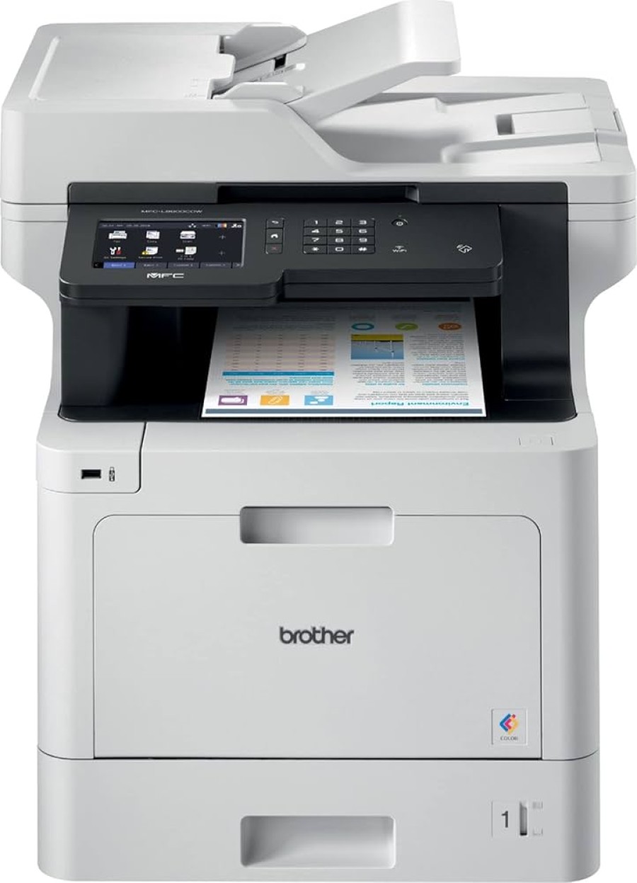 impresora-laser-multifuncion-brother-mfc-l8900cdw-inalambrico-copiadora-fax-impresora-escaner-33-ppm-mono-33-ppm-de-impresion-en-color-2400-x-600-clase-dpi-duplex-impresion-automatico