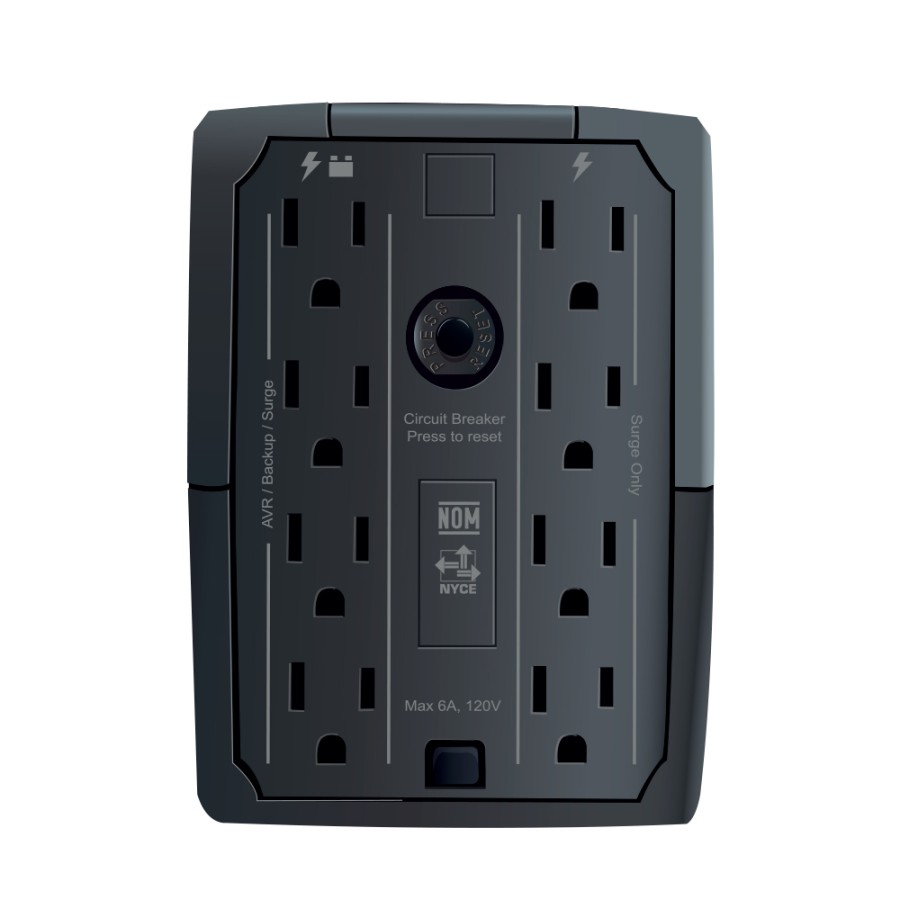 UPS CDP R-UPR1008i, Interactivo, 1000VA, 500W, 220Vca / 50/60Hz (Ajuste Automático)