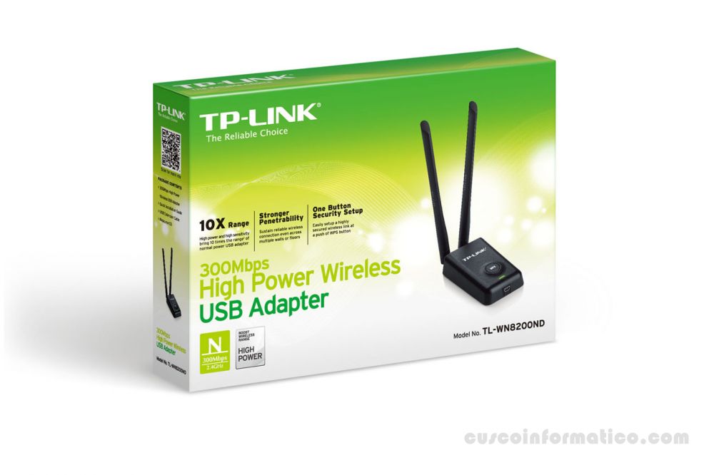 Adaptador USB Wireless TP-Link TL-WN8200ND