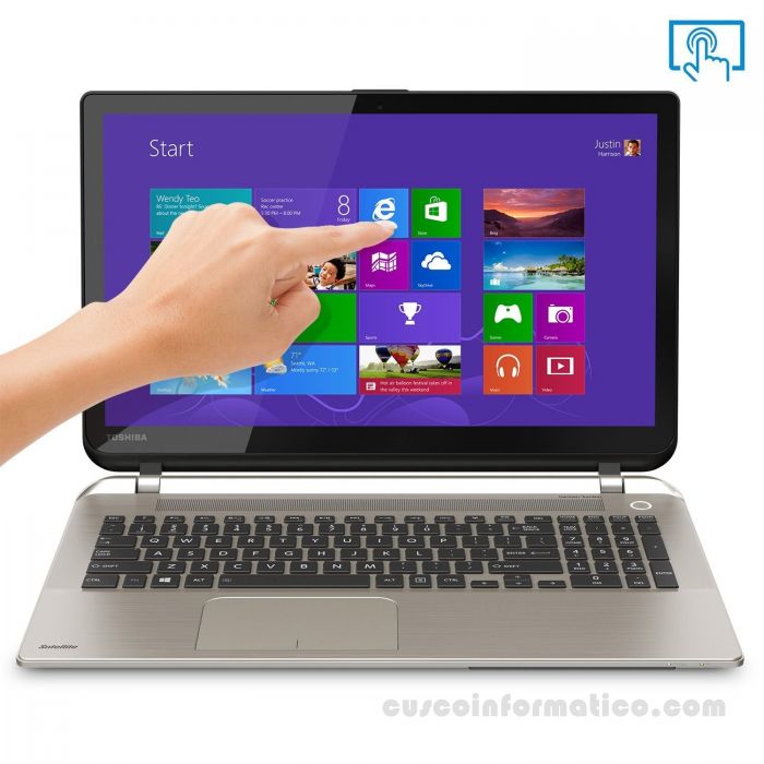 Notebook Toshiba Satellite Core i7, 16GB Touch Screen