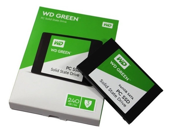 Disco de estado solido Western Digital Green 240GB SATA, 2.5", 7mm