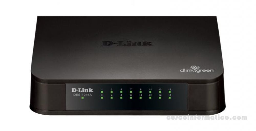 Switch Dlink DES-1016A RJ45 10/100
