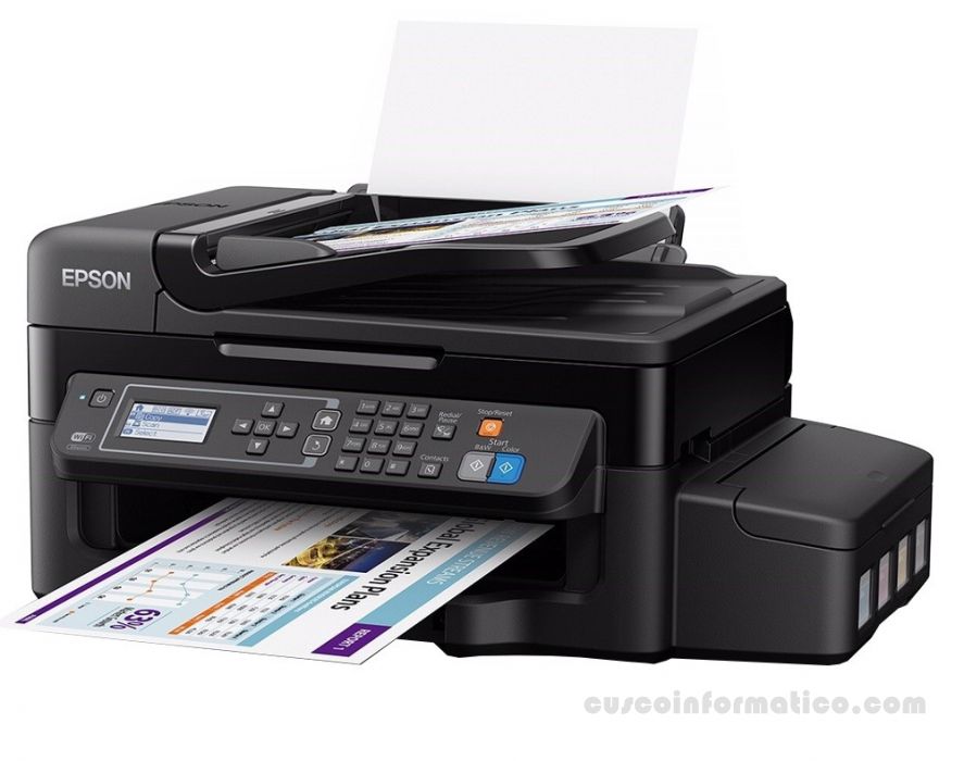 Impresora multifuncional EPSON L575 Sistema continuo, Wifi, fax
