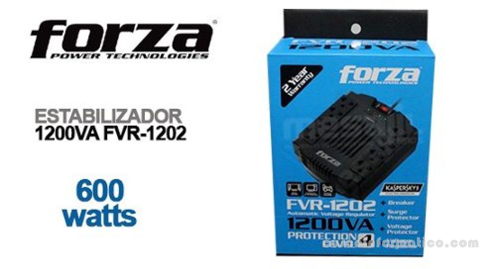 Estabilizador De Voltaje Forza FVR-1202