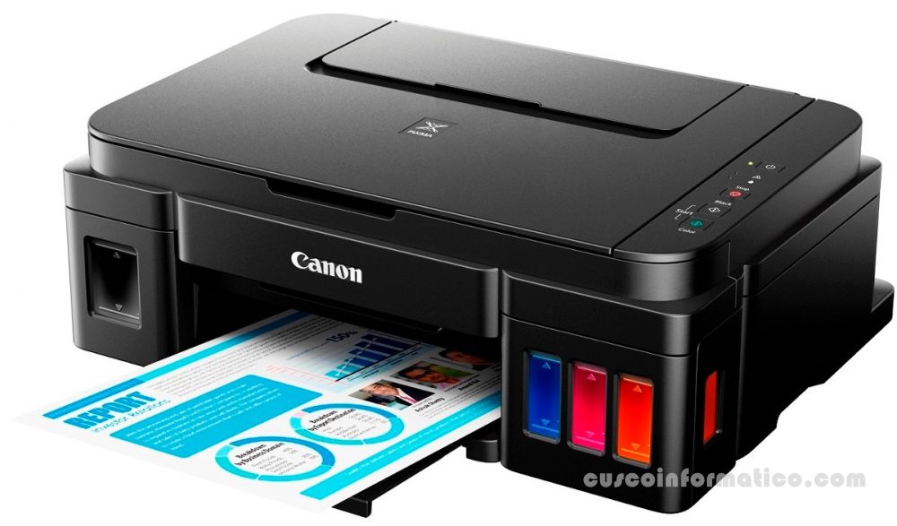 Impresora Multifuncional Canon G2100 Sistema de tinta Original
