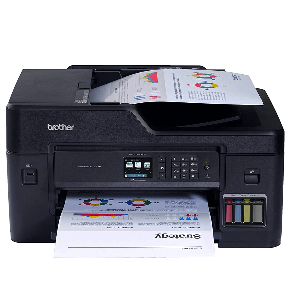 Impresora de inyección de tinta multifunción Brother MFC-T4500DW, A3+, dúplex, WIFI, LAN
