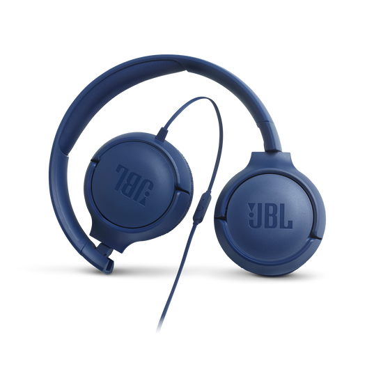 Audífonos JBL TUNE 500 Con Micrófono color  Azul, 20 Hz 20 kHz