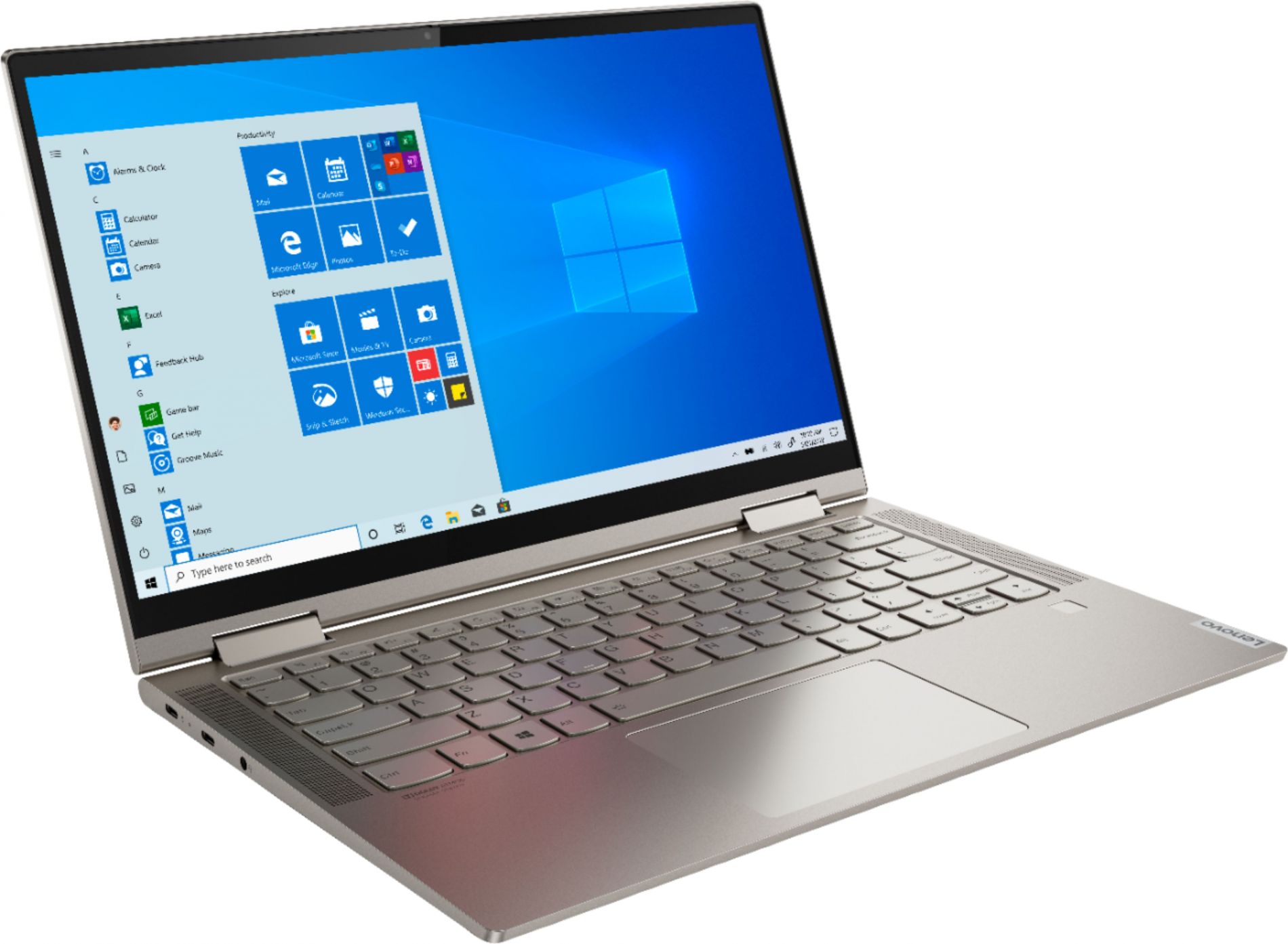 Laptop Lenovo Yoga c740-141ml convertible pantalla 14", intel core i5 10ma gen. Ram 8GB, D. Solido 256GB, Touch Screen, Windows 10