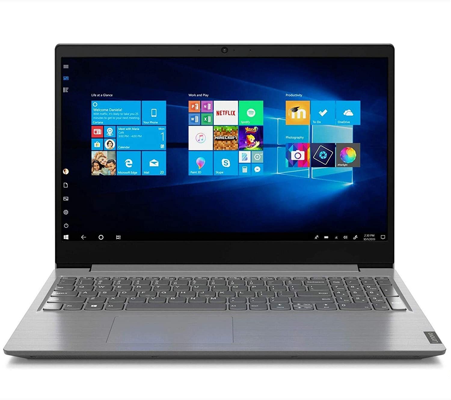 Notebook Lenovo V15 ADA, 15.6" HD, AMD Athlon Silver 3050U, 2.30GHz, Ram 4GB DDR4, Disco Duro 1TB SATA
