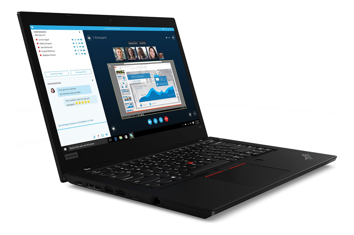 Notebook Lenovo ThinkPad L490, 14" HD, Intel Core i7-8565U 1.80GHz, 8GB DDR4, 1TB SATA.