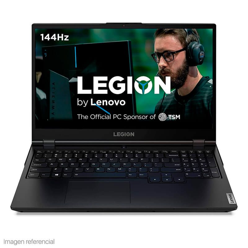 Notebook Lenovo Legion 5, Pantalla 15.6" FHD, RAM 16GB DDR4, disco 128GB SSD + 1TB HDD, Video RTX 2060 6GB