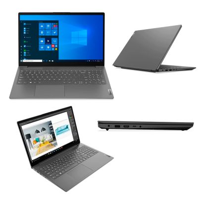 Notebook Lenovo V15 G2 ITL, 15.6" FHD, Core i5-1035G7, RAM 8GB, Disco 256GB + 1TB HDD, Video 2GB MX350