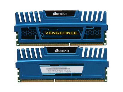 Memoria RAM Corsair vengeance DDR3 8GB(2x4GB) para PC, 1600MHz, CL9