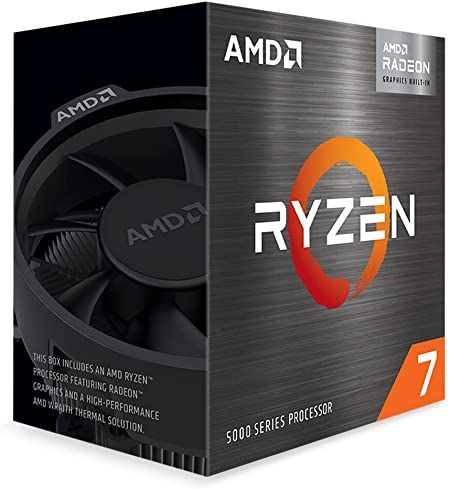 Procesador AMD Ryzen 7 5700G, 3.80GHz, 8 Núcleos, Caché L3 total 16MB,  Radeon Graphics