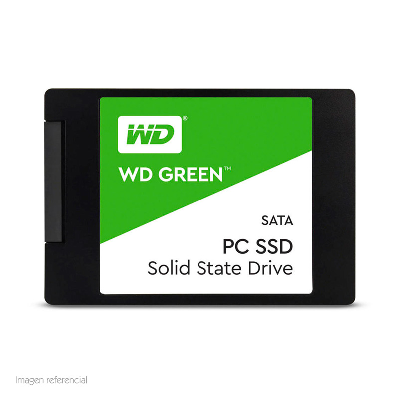 Unidad en estado solido Western Digital WD Green, 480GB, SATA 6.0 Gbps.