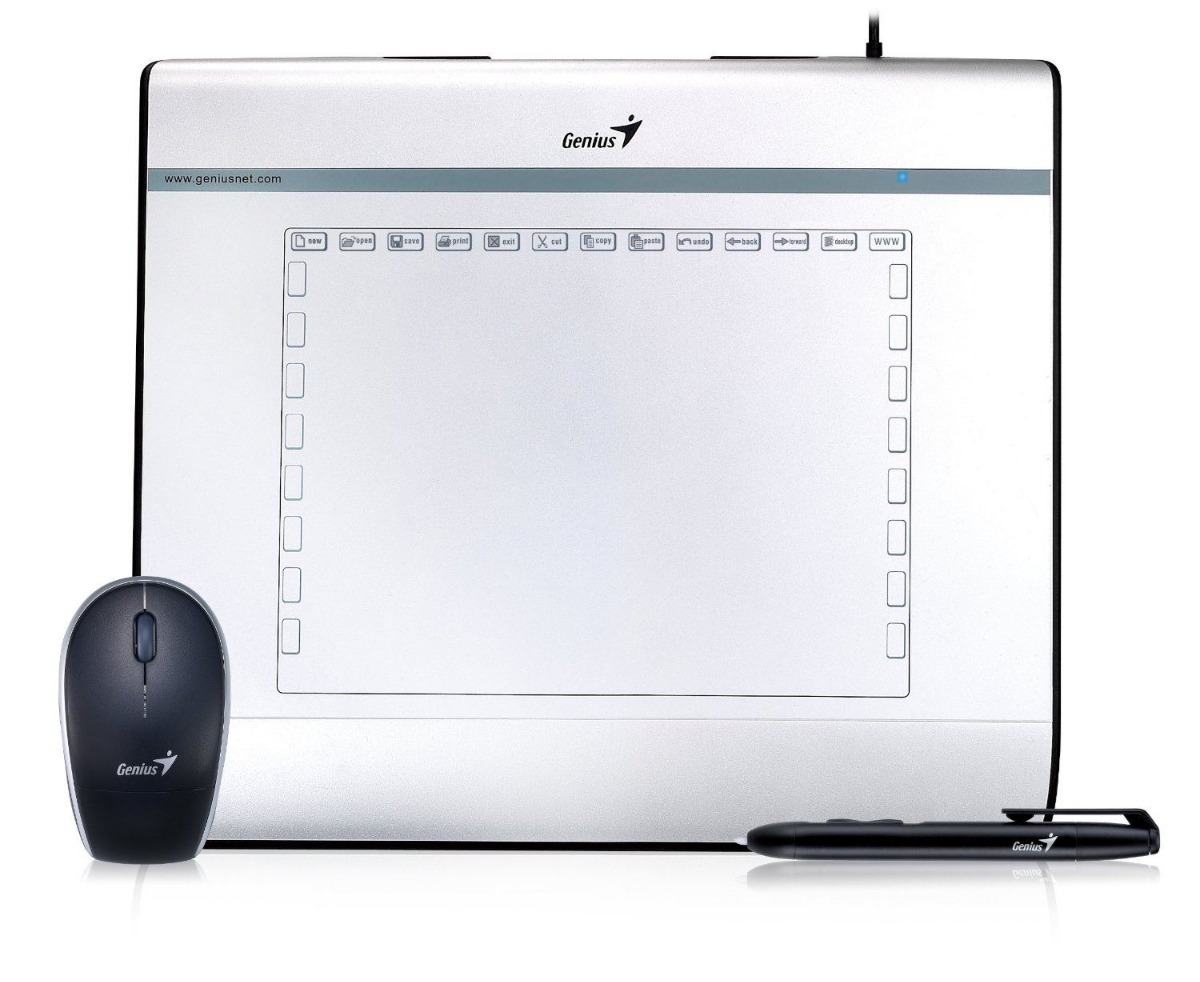 Tableta Digitalizadora Genius MousePen I608X 8X6, USB, Alcalino, 2560 LPI